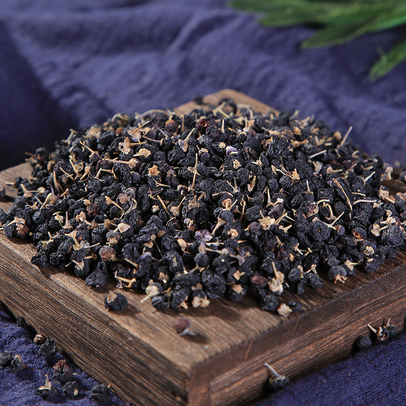 Dried Black Goji Berries Ningxia Hei Gou Qi Zi Premium Grade Sun Dried Bottled - Image 3