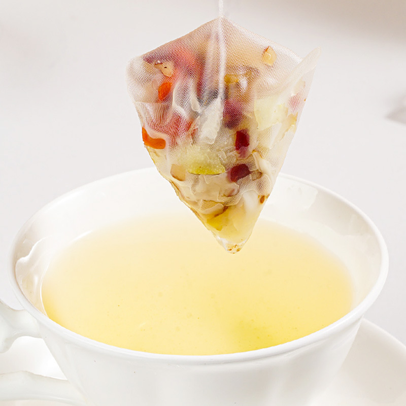 Xiao Diao Pear Soup Herbal Tea Bags 500g 50 Count No-Cook Brew Blend with Snow Pear Dried Lily Bulb and Goji Berry - Image 4