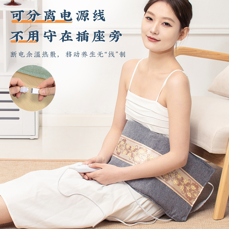 Electric Sea Salt Heat Therapy Bag 2.5kg Full Body Warm Compress for Waist and Knees with Smart Temperature Control - Image 3