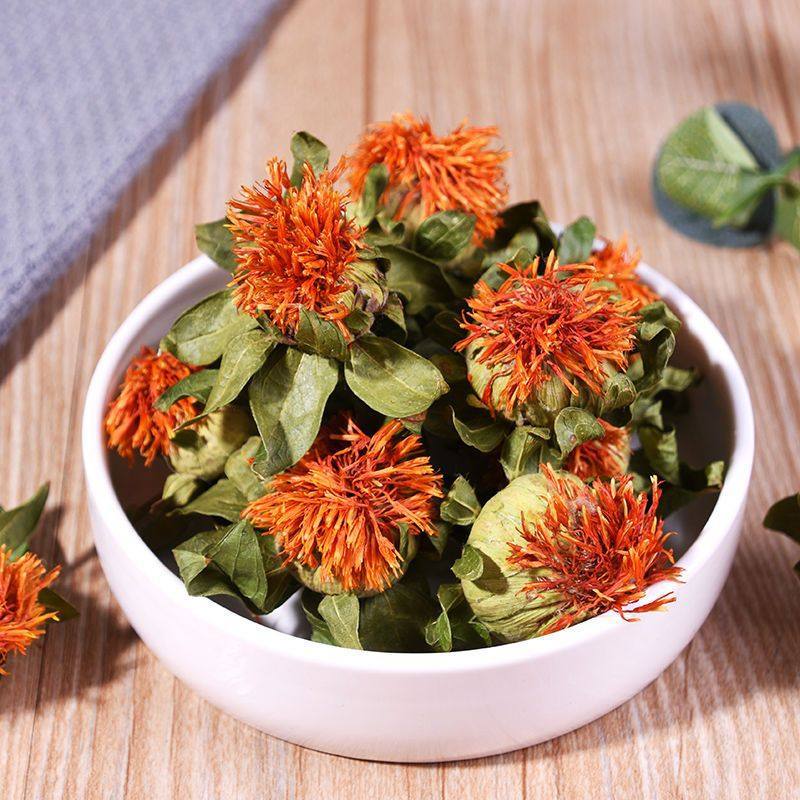 Premium Safflower Hong Hua 500g Dried Flower Buds for Tea Wine Infusion and Foot Soak - Image 3