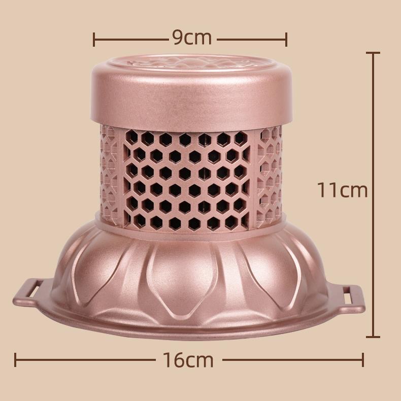 Moxa Lotus Burner Ai Lian Jiu Palace-Style Moxibustion Box with Smoke Filter for Home Warming Therapy - Image 4