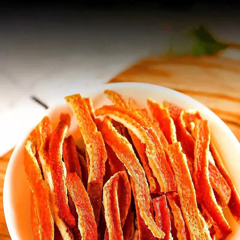 Dried Chen Pi Tangerine Peel Shreds 500g Chenpi Citrus reticulata Peel for Tea and Cooking - Image 2