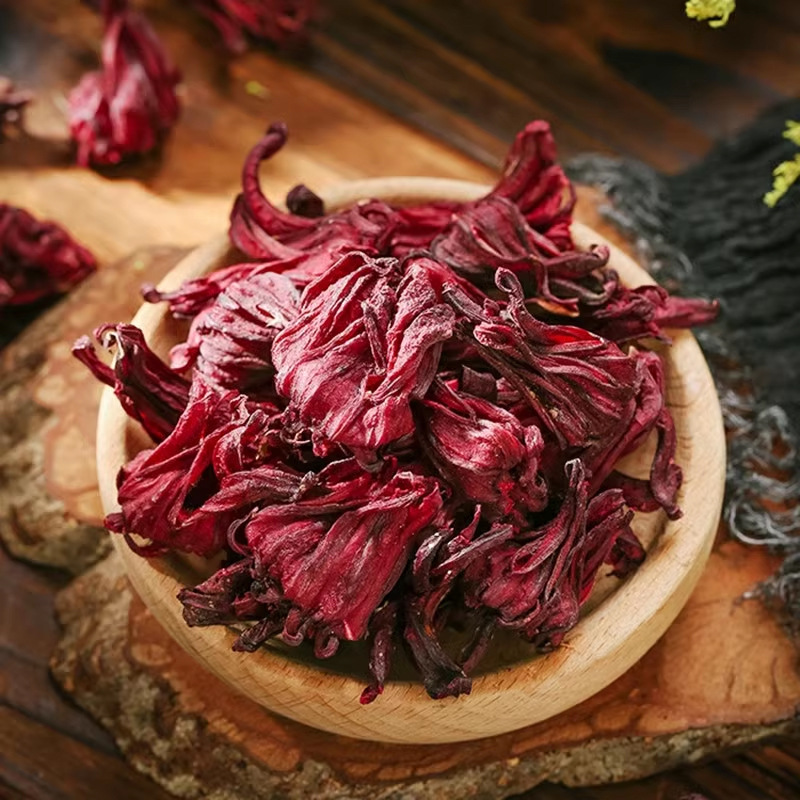Dried Roselle Hibiscus Flower Calyces Luo Shen Hua Herbal Tea 40g Jar - Image 4