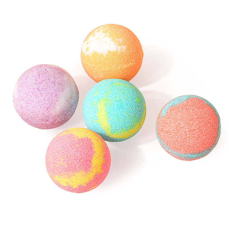 Mugwort Essential Oil Foot Soak Balls 30g Each Herbal Bath Bomb for Feet with Ginger Rose Bath Salt - Image 5
