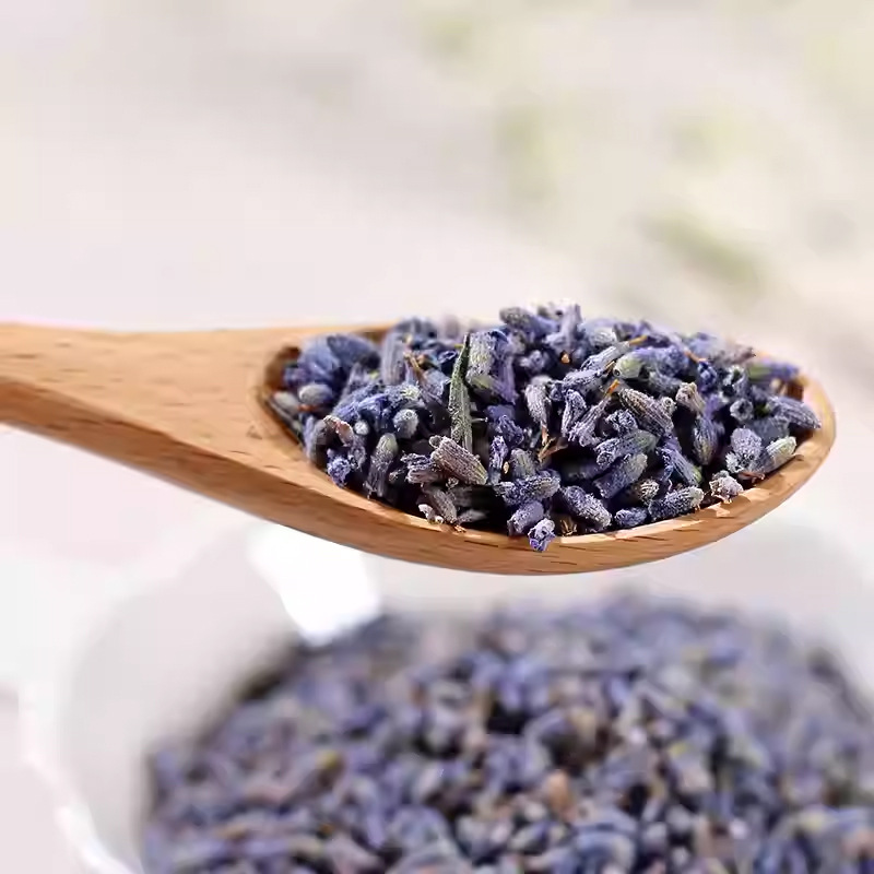 Dried Lavender Buds Xinjiang Yili Aromatic Herbal Flowers 500g Bag for Tea Sachets and Culinary Use - Image 2