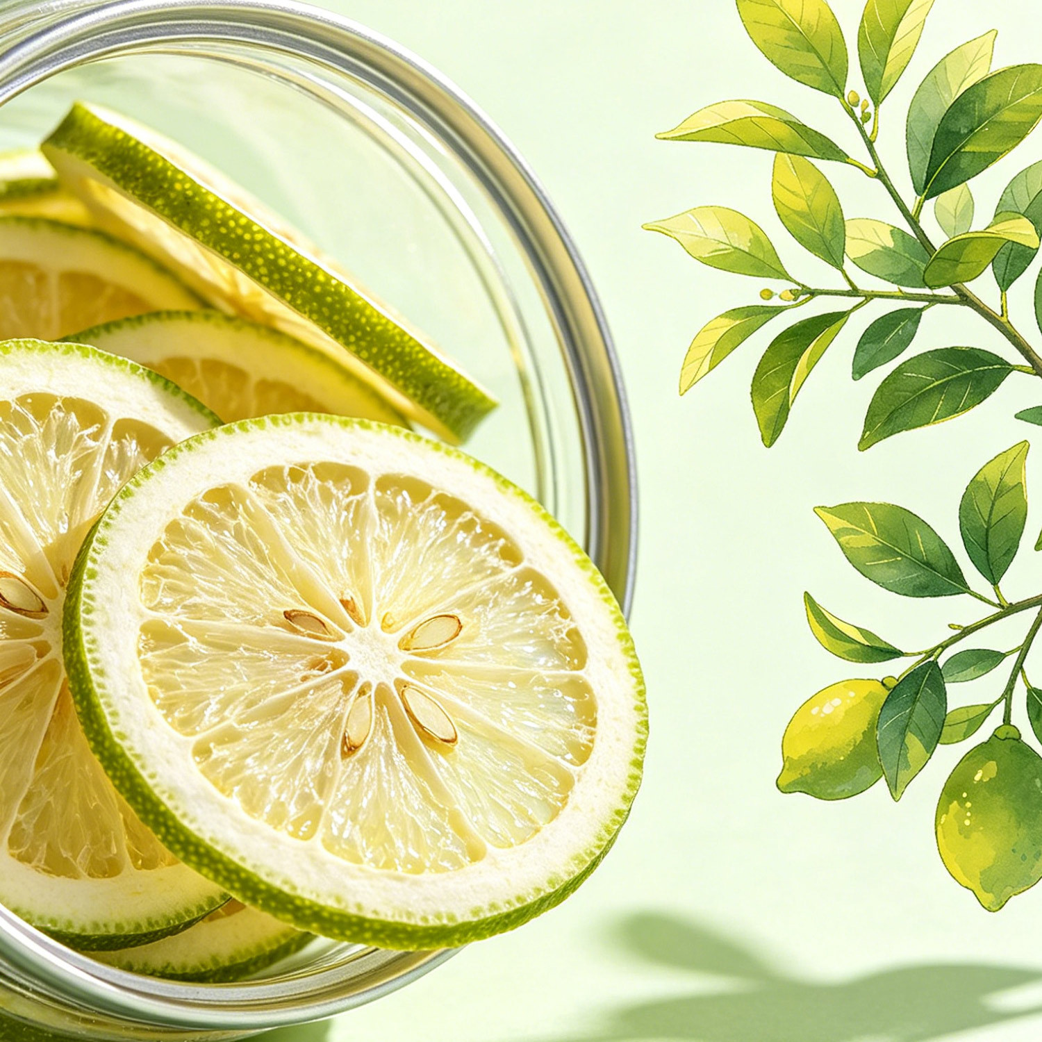 Freeze Dried Lemon Slices Xiang Shui Ning Meng 50g Jar Seedless No Bitterness Cold Brew Herbal Tea - Image 2