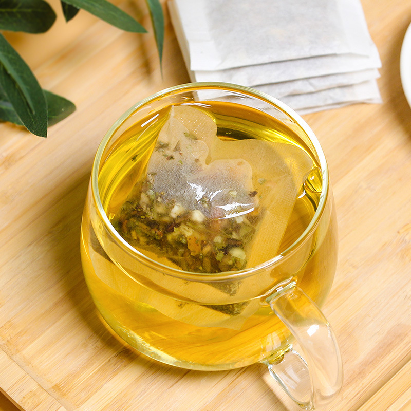Lemon Hawthorn Lotus Leaf Tea Bags with Cassia Seed Rose and Chenpi 40 Bags Sugar Free Hot Brew Wellness Tea - Image 4