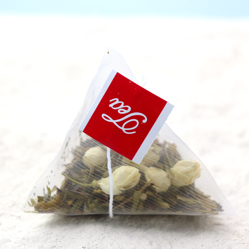 Jasmine Green Tea Mo Li Hua Cha 50g Bag with 20 Triangle Tea Bags Cold Brew Sugar Free - Image 2