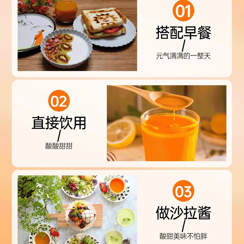 Sea Buckthorn Juice Puree 100 Percent Fresh Pressed 300ml Inner Mongolia - Image 2