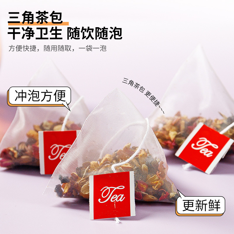 Suan Zao Ren Fu Ling Bai He Tea (Ziziphus, Poria & Lily Bulb Blend) — Herbal Tea Bags for Calm & Rest - Image 2