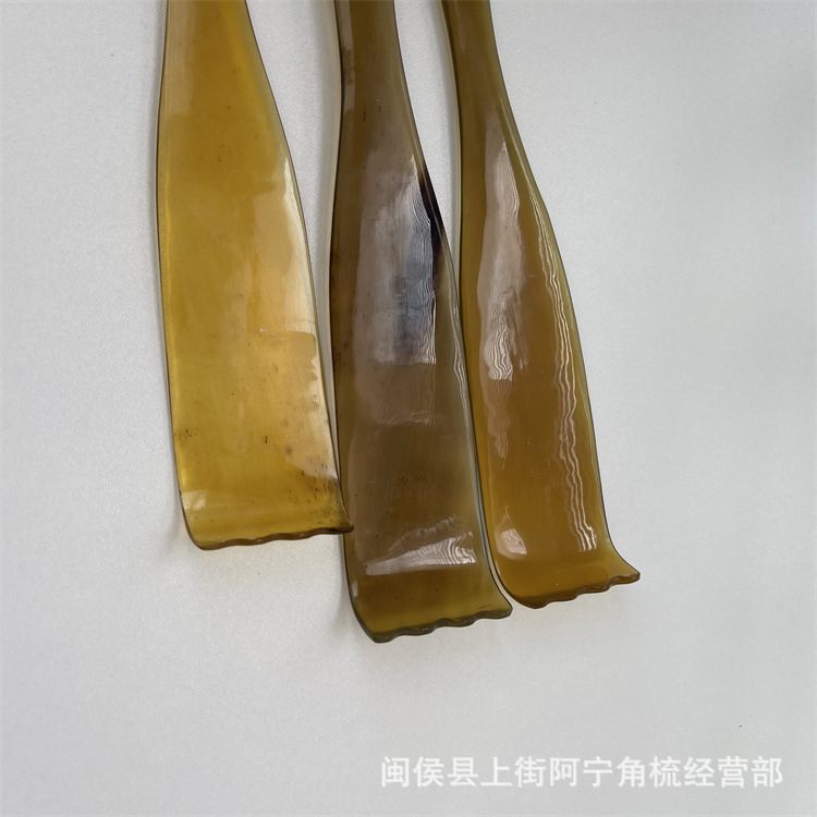 Horn Back Scratcher Full Length Itch Relief Tool Traditional Chinese Wellness Gua Sha Board Back Massager - Image 2