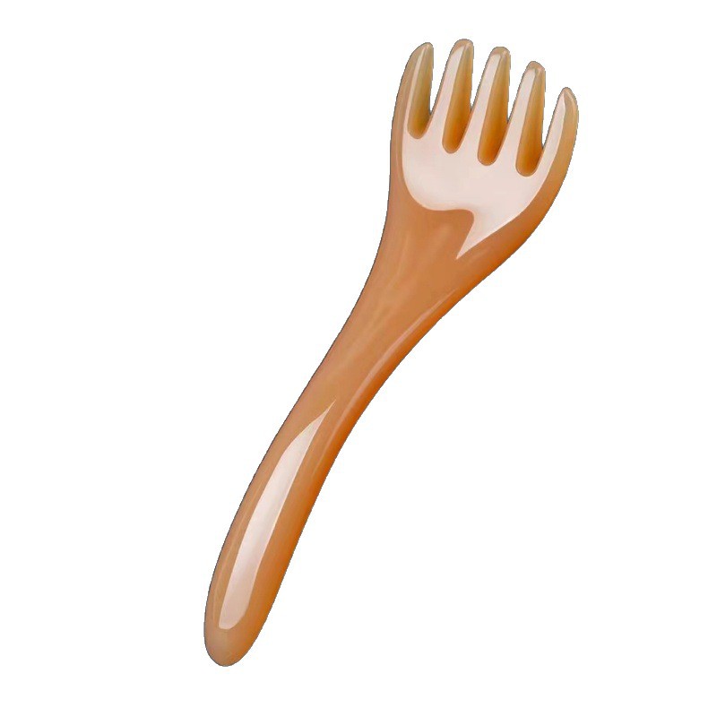 Five-Claw Head Massager Comb Resin Scalp Massage Tool Gua Sha Style Meridian Comb for Adults - Image 5