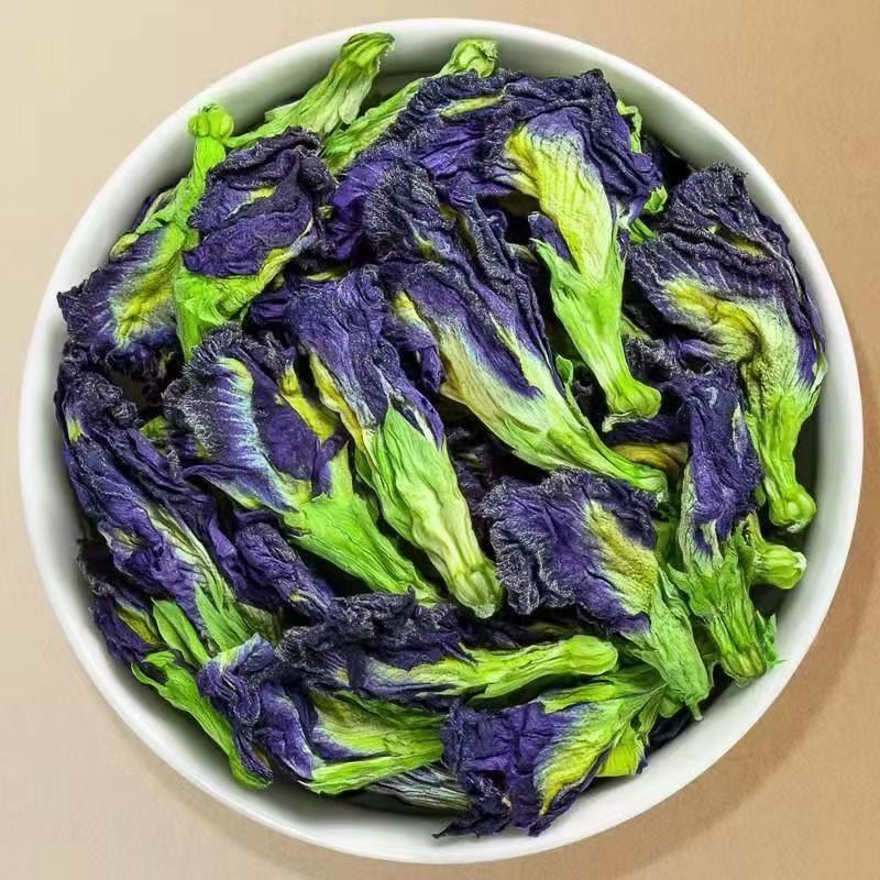 Blue Butterfly Pea Flower Tea Lan Hu Die Dried Whole Flowers 500g for Drinks and Baking - Image 2