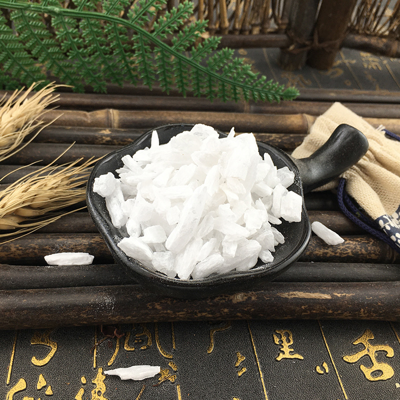Raw Gypsum Mineral Granules Shi Gao 生石膏 Traditional TCM Decoction Herb 500g - Image 4