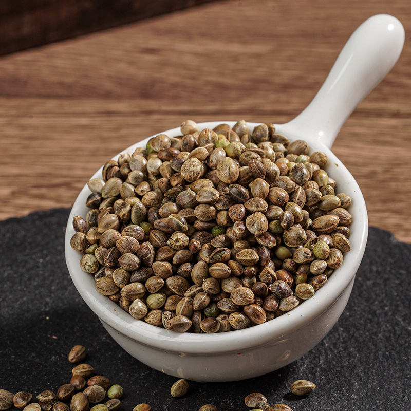 Huo Ma Ren Dried Hemp Seeds 500g Bulk Clean Whole Seeds Traditional Herbal Ingredient - Image 2
