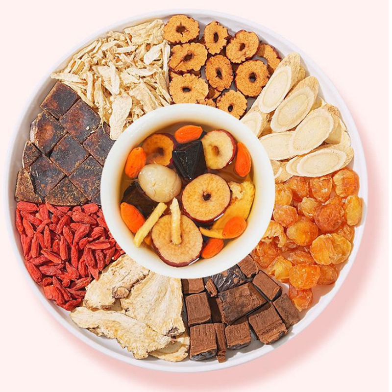 Angelica Astragalus Ginger Jujube Tea Dang Qi Jiang Zao Drink 16g x 10 Sachets Instant Cold Brew Herbal Tea - Image 3