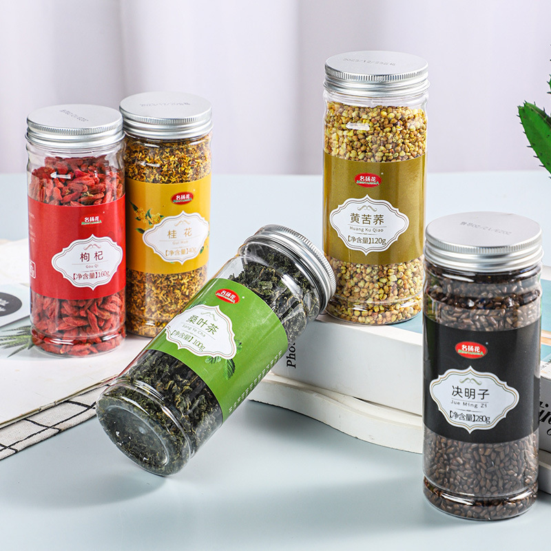 Herbal Flower Tea Blend He Ye Ning Meng Mei Gui Jin Yin Hua Tai Ju Gou Qi 180g Cold Brew Sachets - Image 4