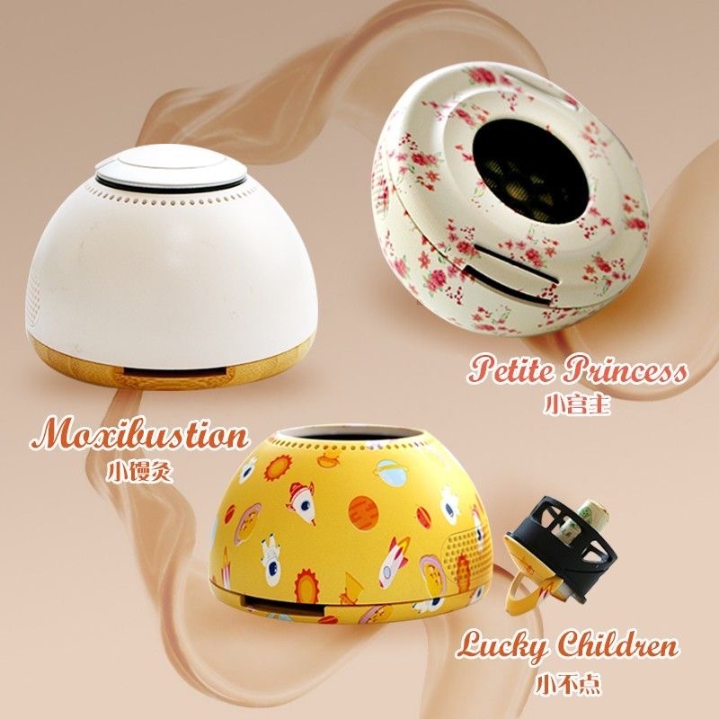 Children Moxibustion Box Portable Belly Warming Moxa Burner with 30 Moxa Sticks for Home Use - Image 2