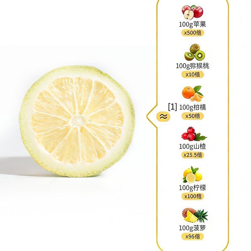 Freeze Dried Fragrant Lemon Slices Xiang Shui Ning Meng Pian 50g Jar No Additives Cold Brew Fruit Tea - Image 4