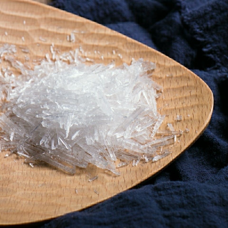Menthol Crystal Bo He Nao 500g Dried Herbal Ingredient for External Cooling Applications - Image 2