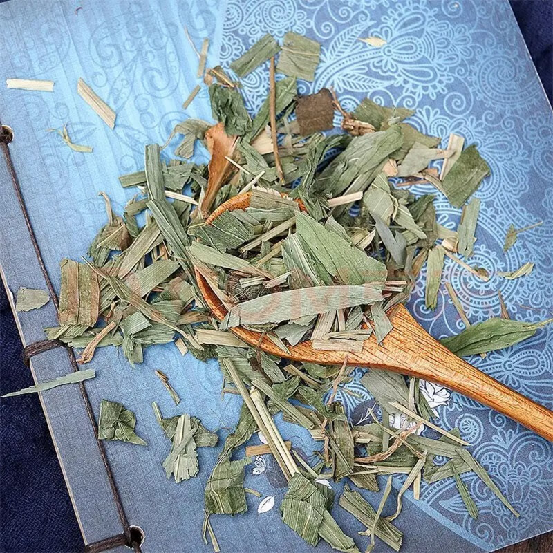 Dried Lophatherum Herb Dan Zhu Ye 500g Loose Herbal Leaves for Water Infusions and Decoctions - Image 2