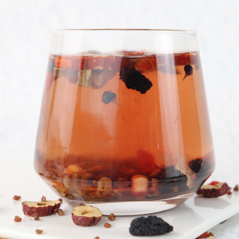 Sour Jujube Seed Lily Herbal Tea Suan Zao Ren Bai He Blend 450g Boxed Evening Tea - Image 3