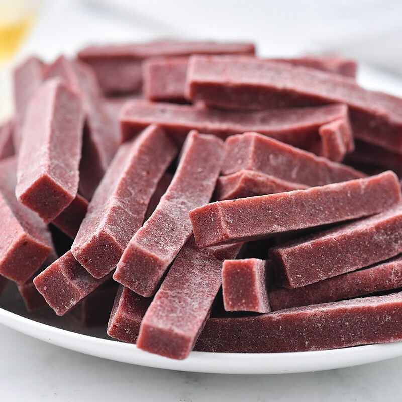 Mulberry Hawthorn Fruit Strips Original Flavor Chewy Herbal Fruit Snack 250g - Image 3