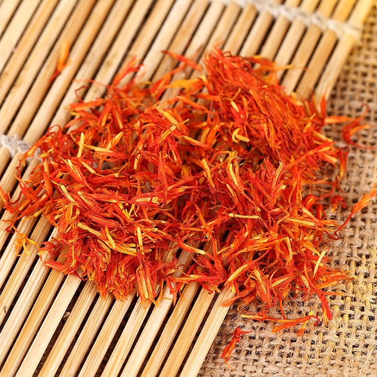 Safflower Hong Hua 500g Dried Flower Tea Grade Xinjiang Carthamus Tinctorius Loose Herbal Tea - Image 2