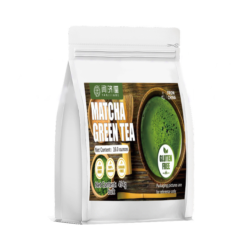 Natural Matcha Powder 454g Loose Green Tea Powder for Baking Drinks and Culinary Use - Image 5