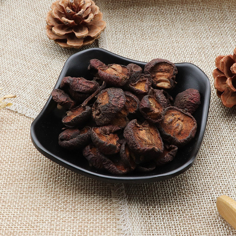 Stir-Fried Hawthorn Slices Chao Shan Zha 500g Dried Crataegus Pinnatifida Fruit for Herbal Tea and Decoction - Image 2