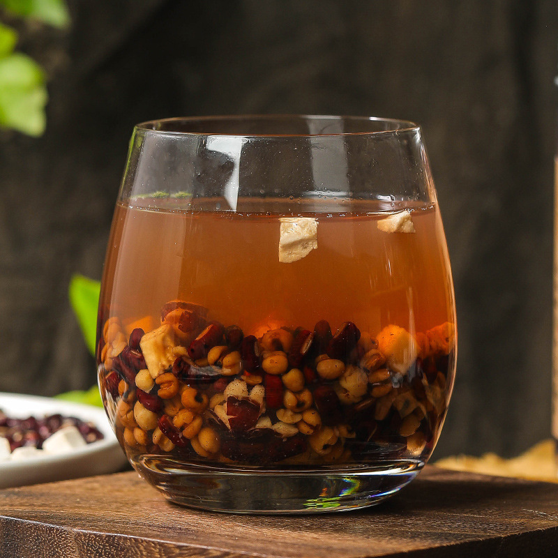 Qian Shi Chi Dou Yi Mi Tea 330g Canister Roasted Euryale Seed Adzuki Bean Coix Seed Herbal Blend Sugar Free - Image 3