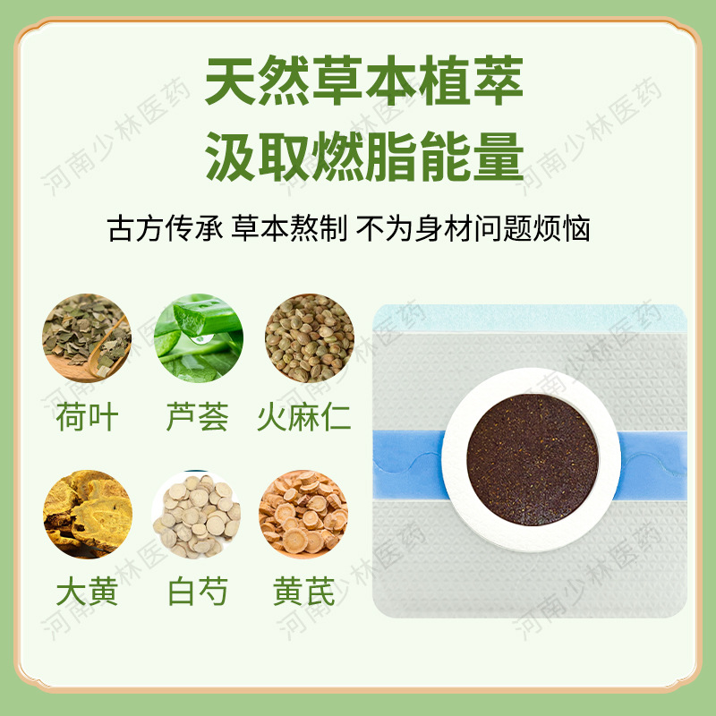 Slimming Body Patch Honey Herbal Belly Patch Self Heating Far Infrared Abdominal Use 7x7cm - Image 2