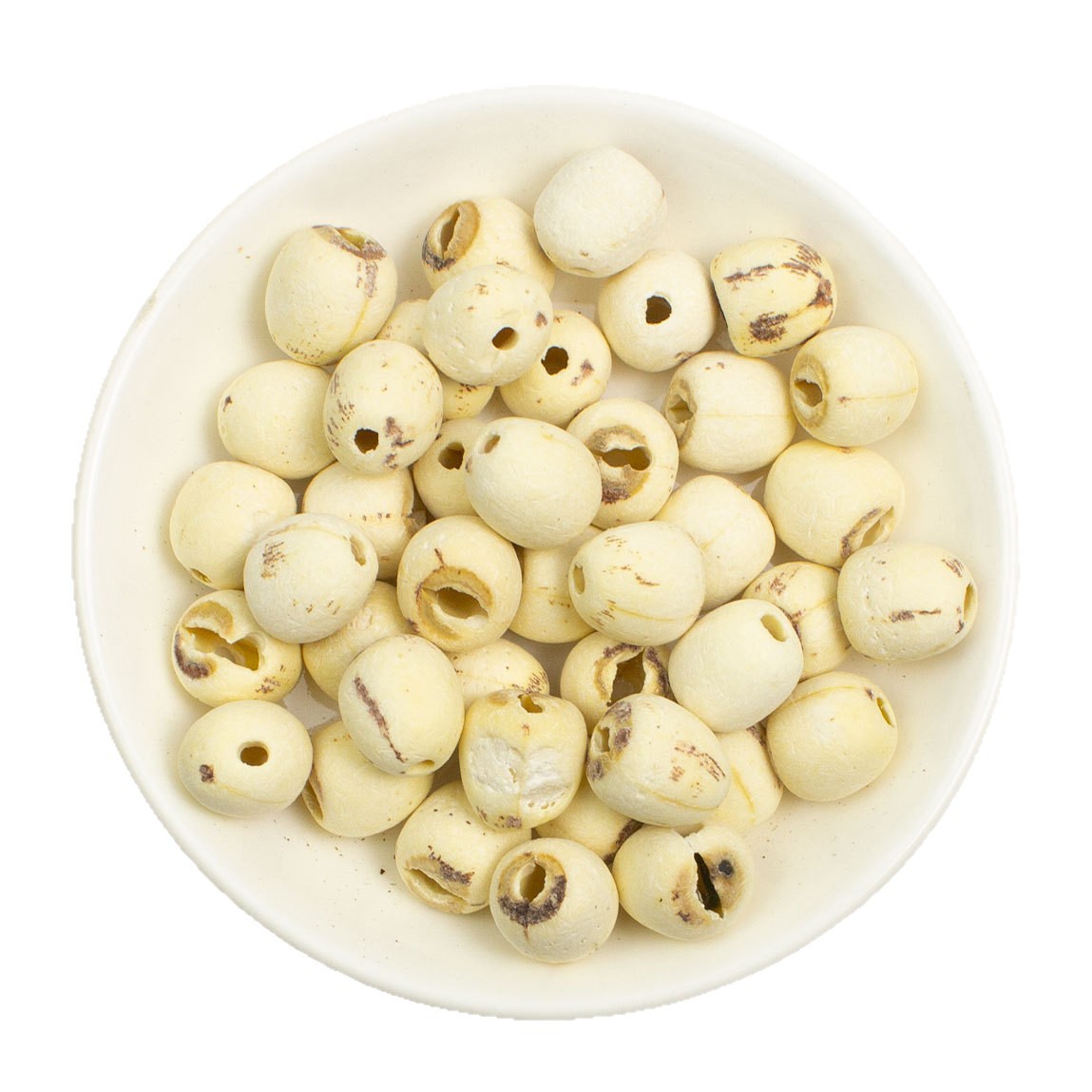 White Lotus Seeds Bai Lian Zi 500g Dried Peeled Core-Removed Nelumbo nucifera Seeds for Soup Congee and Herbal Tea - Image 5