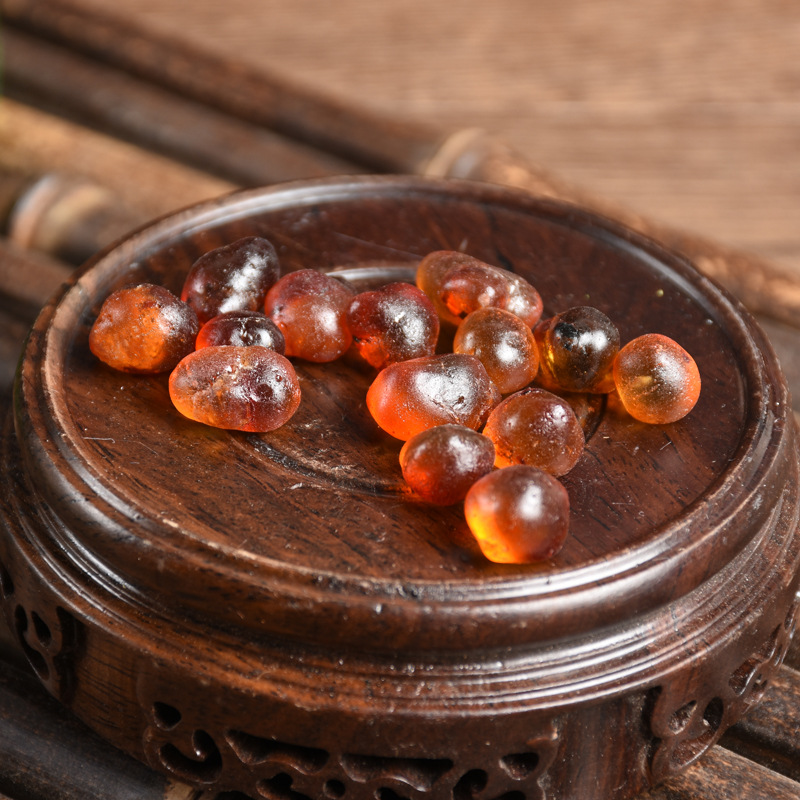 Peach Gum (Prunus persica Resin) — Dried Food-Herb Peach Blossom Tears for Soup & Dessert - Image 4