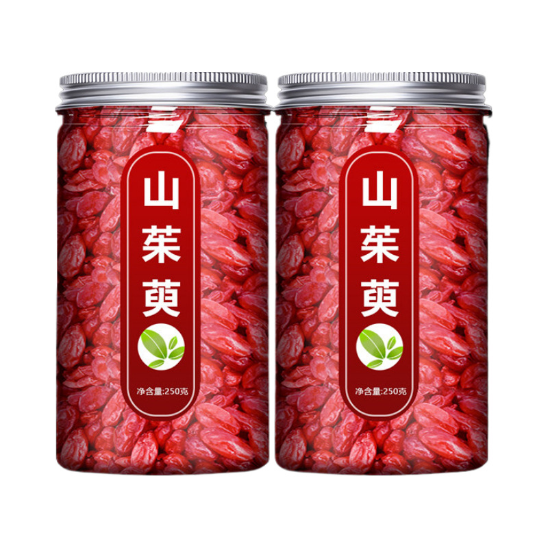 Premium Cornus Fruit Shan Zhu Yu 山茱萸 Dried Asiatic Dogwood Berries for Herbal Tea and Decoction 260g Jar - Image 5