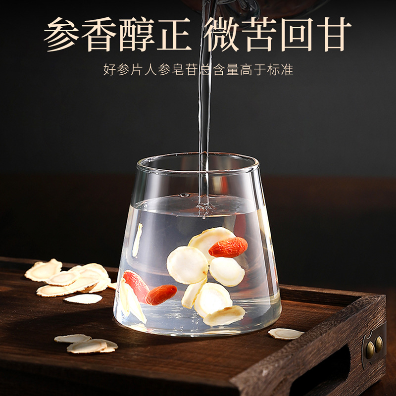 American Ginseng Root Slices Gift Box 12 Jars 1.0-1.2cm for Tea and Soup - Image 3