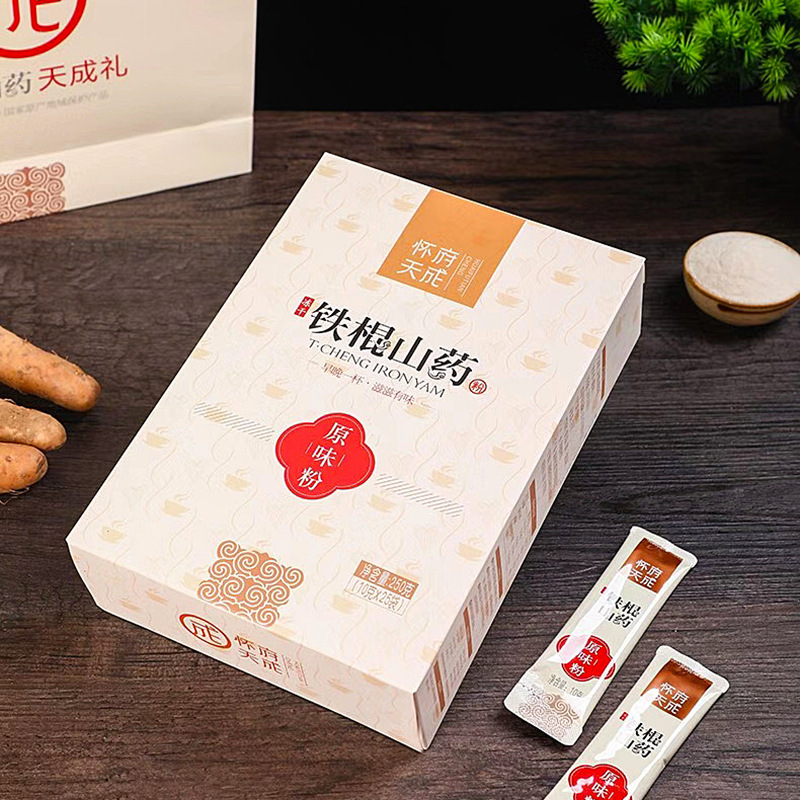Freeze Dried Chinese Yam Powder Huai Shan Yao 500g Gift Box Iron Stick Yam - Image 2