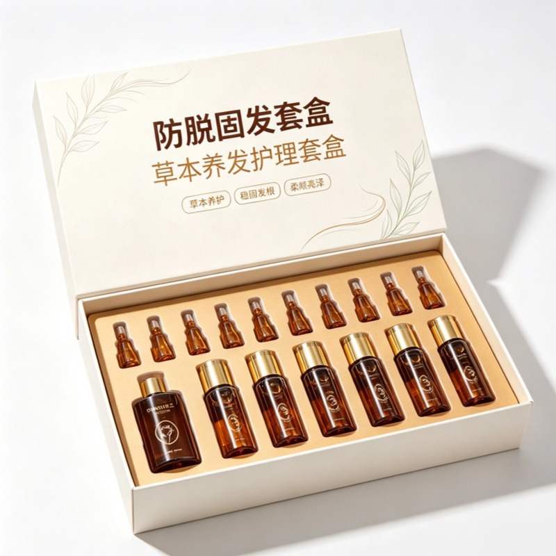 Anti Hair Loss Herbal Serum Scalp Care Essence for Root Strengthening Customizable OEM - Image 5
