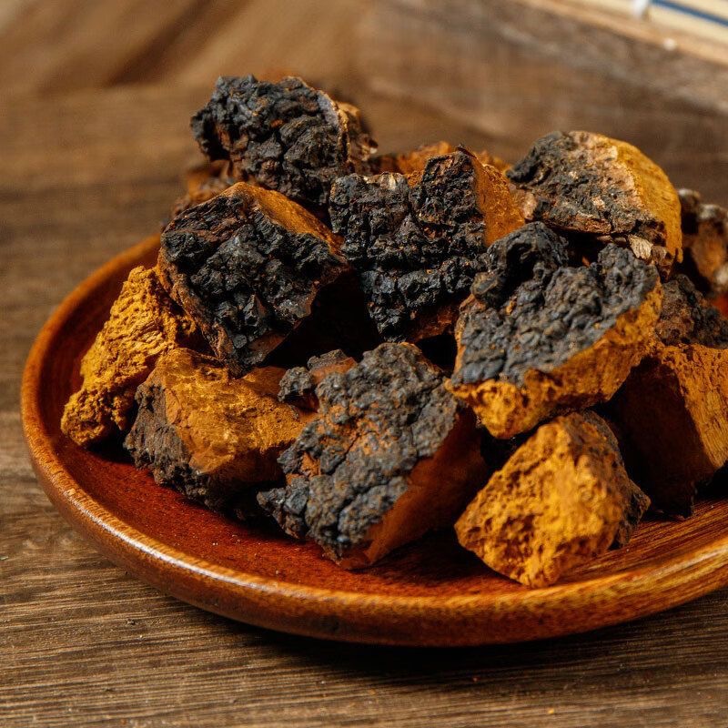 Chaga Mushroom Granules Hua Shu Rong 500g Wild Harvested Changbai Mountain Birch Fungus for Daily Herbal Tea - Image 4
