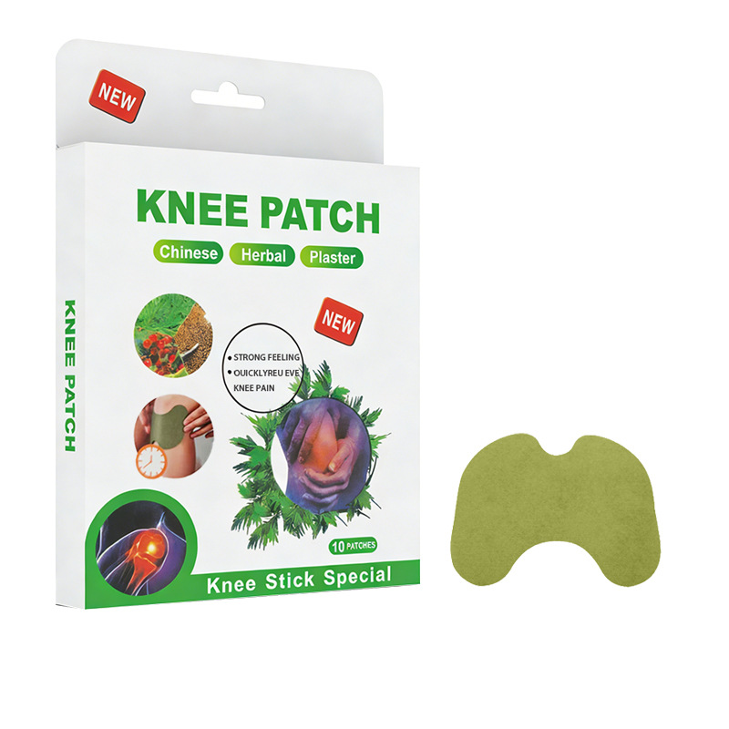 Mugwort Knee Patch Herbal Warming Knee Sticker 10 Patches Per Box - Image 5