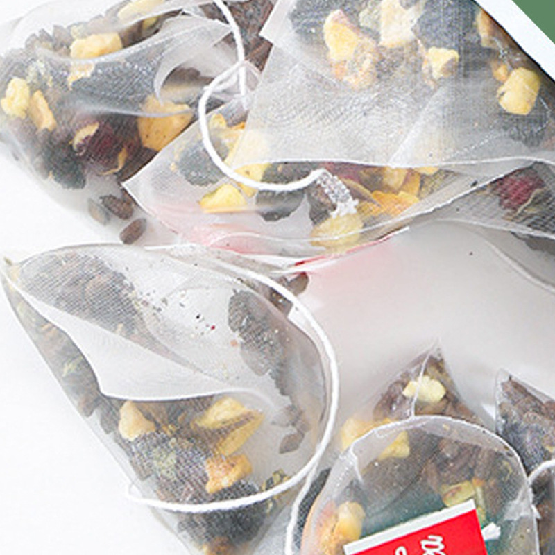 Apple Rose Lotus Leaf Tea with Mulberry and Cassia Seed Triangle Tea Bags 75g Wellness Tea - Image 2