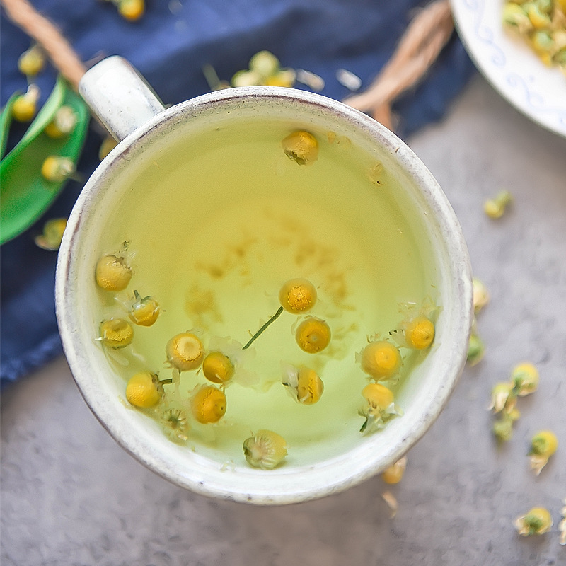 German Chamomile Flowers 500g Dried Matricaria Herbal Tea Loose Blossoms for Calming Infusions - Image 4