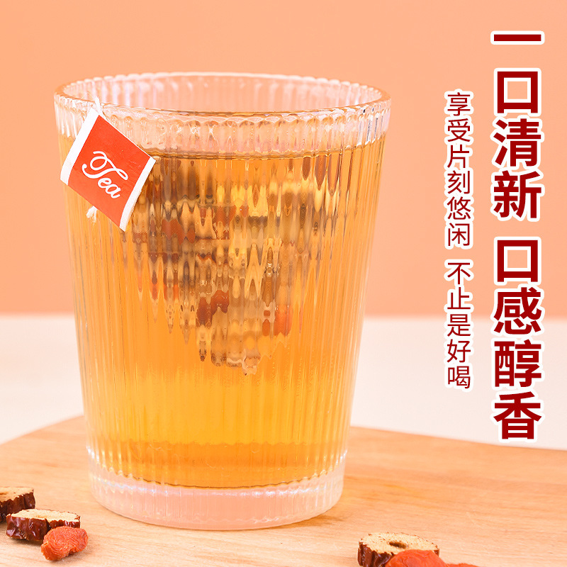 Zhu Zhe Mao Gen Xue Li Tea Bamboo Sugarcane Imperata Root Pear Blend 40 Pyramid Tea Bags 400g - Image 3