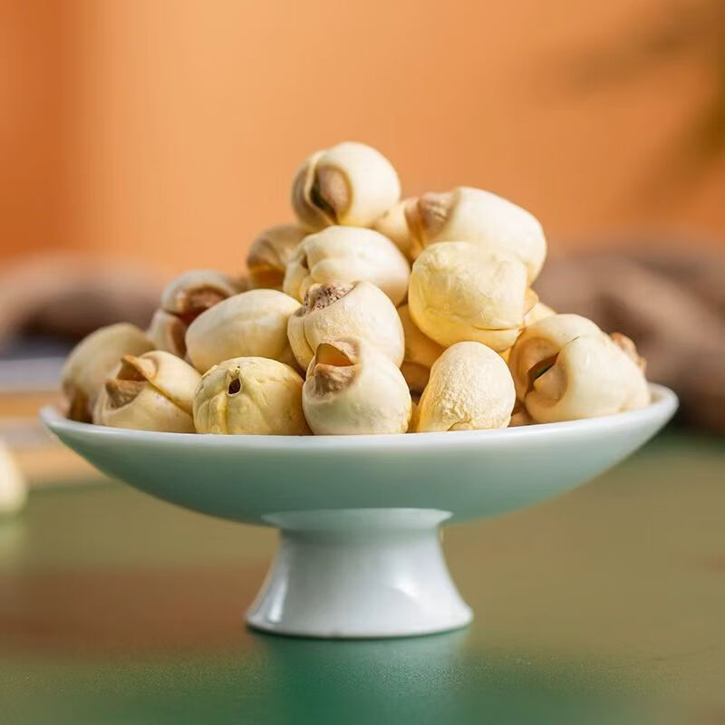 Fujian Lotus Seeds 500g Premium Jianning White Lotus Seeds Hand Peeled Core Removed Dried for Tea and Soup - Image 4