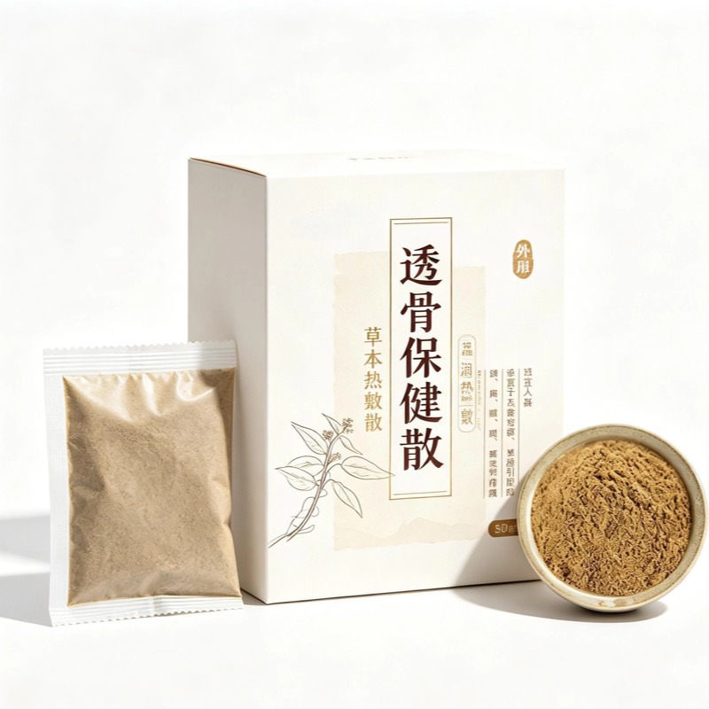 Tou Gu External Herbal Pain Powder Traditional Topical Warm Compress Blend for Neck Knee and Back Care - Image 5
