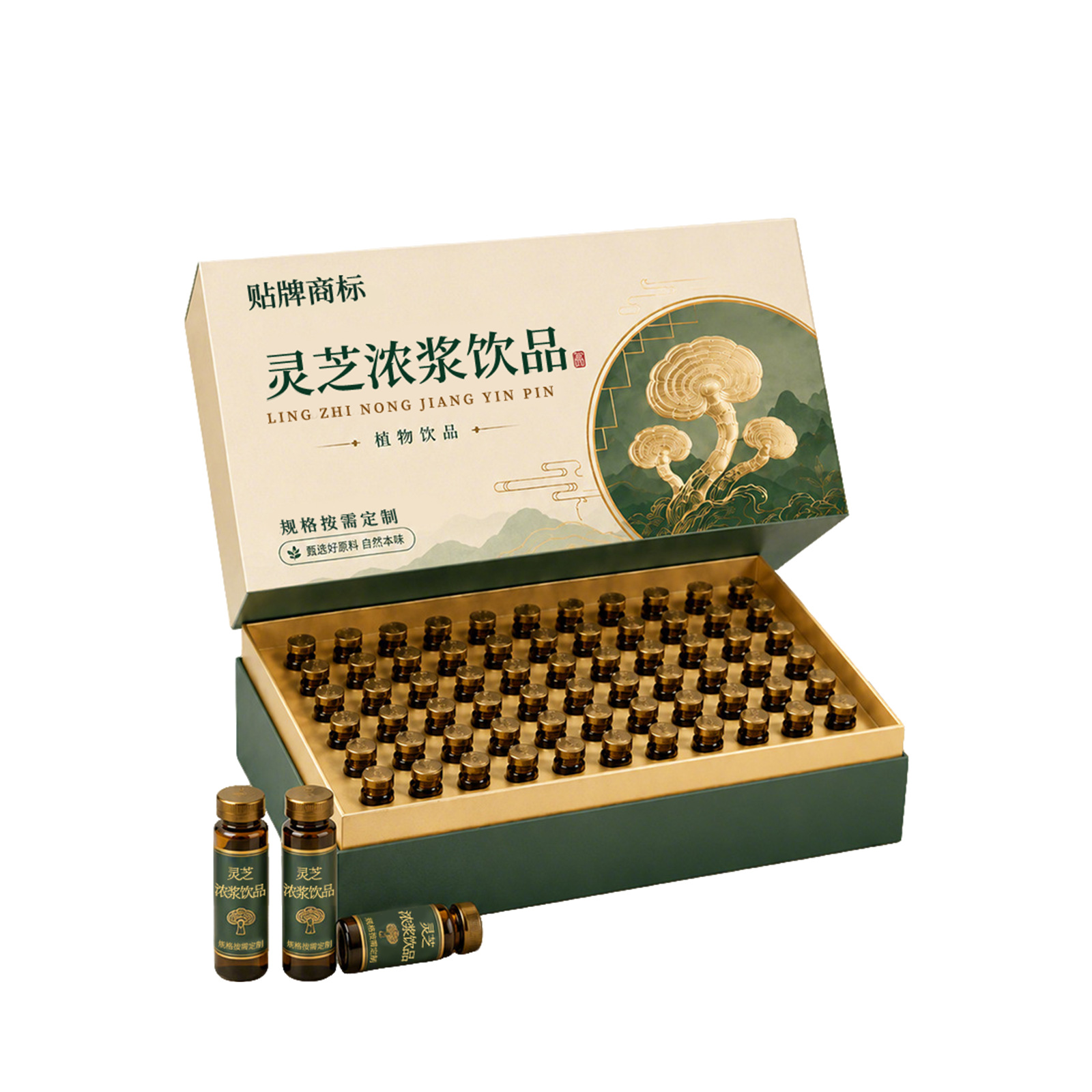 Reishi Concentrated Herbal Drink OEM Customization — Ginseng, Dendrobium, Astragalus & Gastrodia Oral Liquid - Image 5