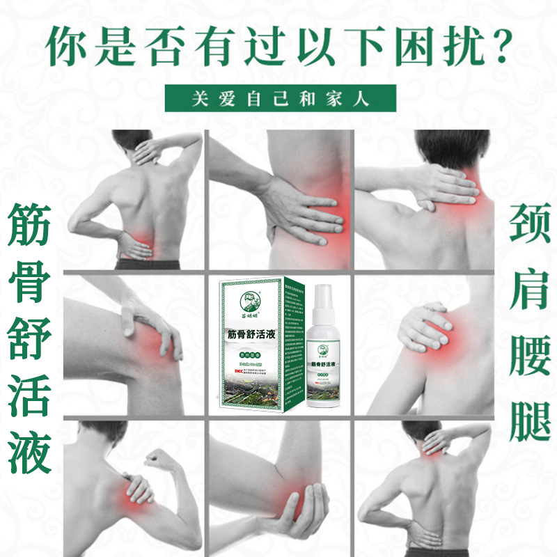 Miao Herbal Joint and Muscle Spray 60ml External Use for Neck Shoulder Waist Knee Elbow Discomfort - Image 2