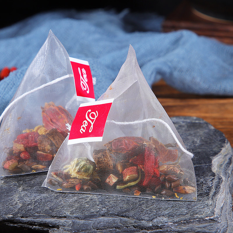 Chrysanthemum Cassia Seed Tea Jue Ming Zi Herbal Blend 20 Pyramid Tea Bags for Daily Wellness Brewing - Image 2
