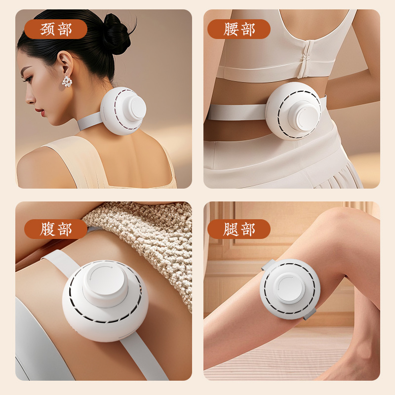 Portable Moxa Burner Box Ai Jiu Guan Low Smoke Adjustable Temperature Home Moxibustion Tool 230g - Image 2