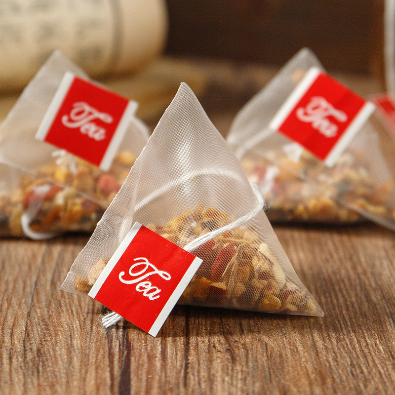 Ginseng Lingzhi Ten Treasure Tea 120g Pyramid Tea Bags Daily Wellness Brew - Image 2